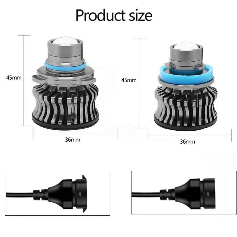 LED Auto Fog Light Projector Lens LED Lamp for Car H11 H8 H9 9005 HB3 9006 HB4 H7 50W 2400Lm Angle Eyes Fog Light Bulbs 6000K
LED Auto Fog Light Projector Lens LED Lamp for Car H11 H8 H9 9005 HB3 9006 HB4 H7 50W 2400Lm Angle Eyes Fog Light Bulbs 6000K