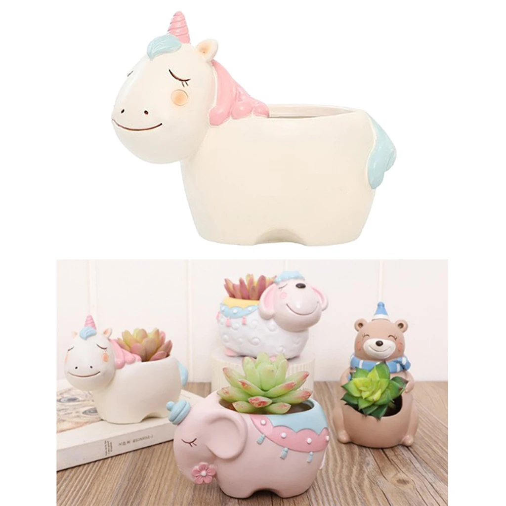 Small Succulent Pots Resin Succulent Planter Cactus Pot for Real or Artificial Succulents, Cactus & Other Small Indoor Plants
Small Succulent Pots Resin Succulent Planter Cactus Pot for Real or Artificial Succulents, Cactus & Other Small Indoor Plants