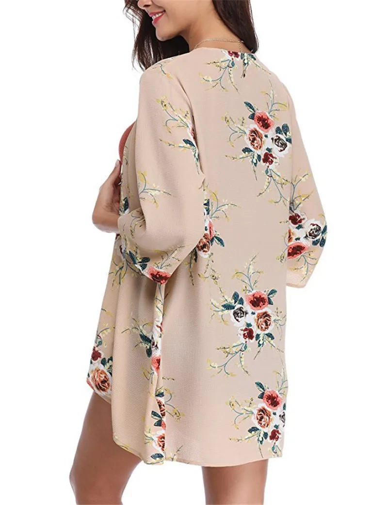 Summer Floral Printed Chiffon Women Cardigan Sun Protection Mid-Length Blouse Kimono Ladies Loose Harajuku Japanese Outerwear
Summer Floral Printed Chiffon Women Cardigan Sun Protection Mid-Length Blouse Kimono Ladies Loose Harajuku Japanese Outerwear
