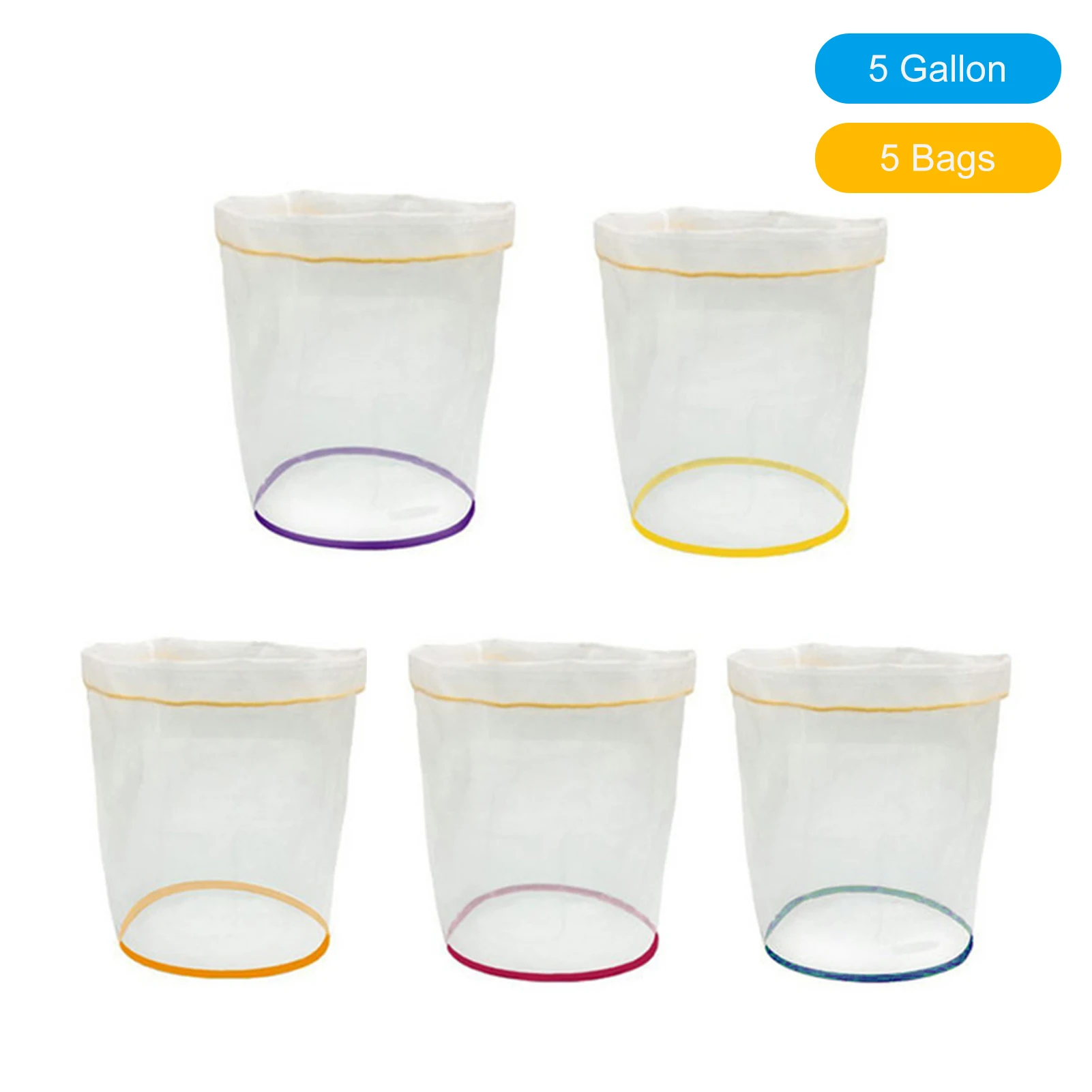 5pcs Milk Wine Filter Bag Nut Milk Bag Tea Coffee Oil Yogurt Filter Net Mesh Kitchen Food Reusable Nylon Filter Bags Strainer
5pcs Milk Wine Filter Bag Nut Milk Bag Tea Coffee Oil Yogurt Filter Net Mesh Kitchen Food Reusable Nylon Filter Bags Strainer