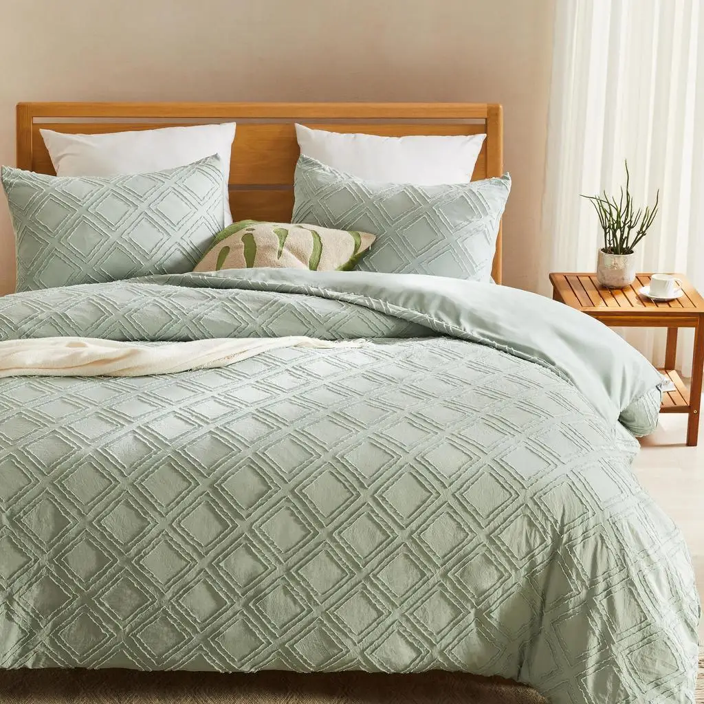 Comfortable Bed Cover Set Cover Set Queen King Size Luxury Bedding Set Quality Geometry Duvet Cover With Pillowcase Quilt
Comfortable Bed Cover Set Cover Set Queen King Size Luxury Bedding Set Quality Geometry Duvet Cover With Pillowcase Quilt