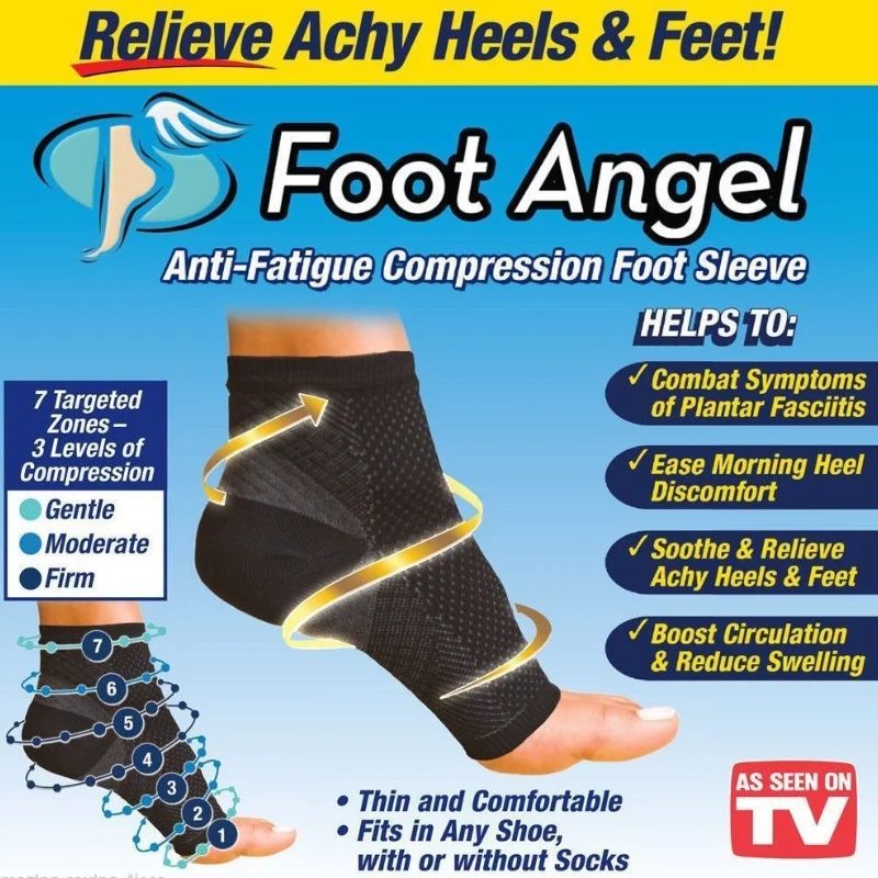 1 Pair Foot Angel Anti Fatigue Outerdoor Men Socks Compression Breatheable Foot Sleeve Support Sports Socks Men Brace Sock
1 Pair Foot Angel Anti Fatigue Outerdoor Men Socks Compression Breatheable Foot Sleeve Support Sports Socks Men Brace Sock