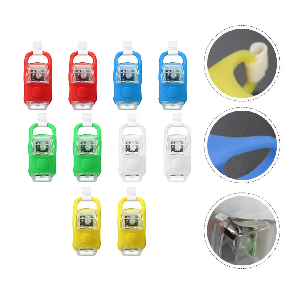 10pcs Practical Bike Light Mountain Bike Lamp Bicycles Light Bike Safety Light
10pcs Practical Bike Light Mountain Bike Lamp Bicycles Light Bike Safety Light