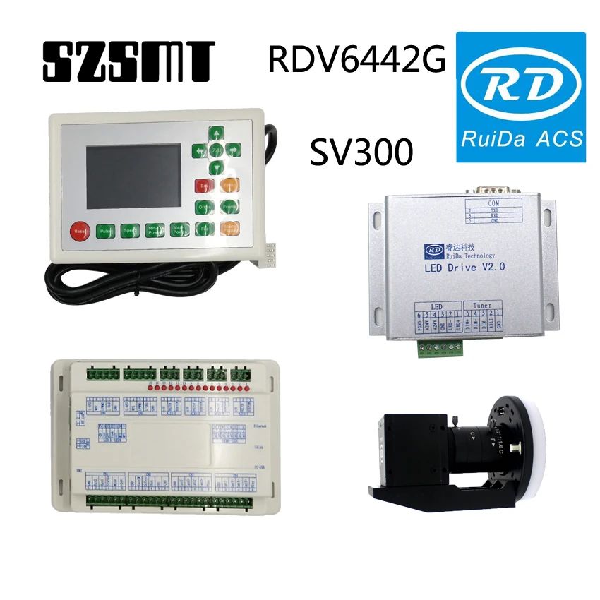 Ruida RDV6442G CCD Camera Motion Control System For Laser Cutting And Engraving Machine
Ruida RDV6442G CCD Camera Motion Control System For Laser Cutting And Engraving Machine