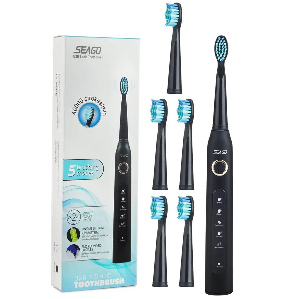 Replacment Tooth Brush Head Antibacterial Electric Toothbrush Heads For SEAGO 949/507/610/659 Electric Toothbrush
Replacment Tooth Brush Head Antibacterial Electric Toothbrush Heads For SEAGO 949/507/610/659 Electric Toothbrush