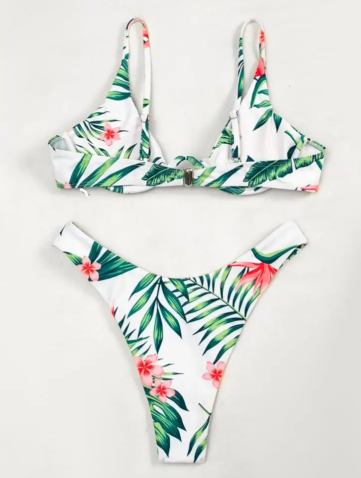 2Pcs Women Swimsuit Push Up Padded Bikini Set Summer Floral Bras+Swim Thong Beach Ladies Biquini Sets Swimsuits Bathing Suits
2Pcs Women Swimsuit Push Up Padded Bikini Set Summer Floral Bras+Swim Thong Beach Ladies Biquini Sets Swimsuits Bathing Suits