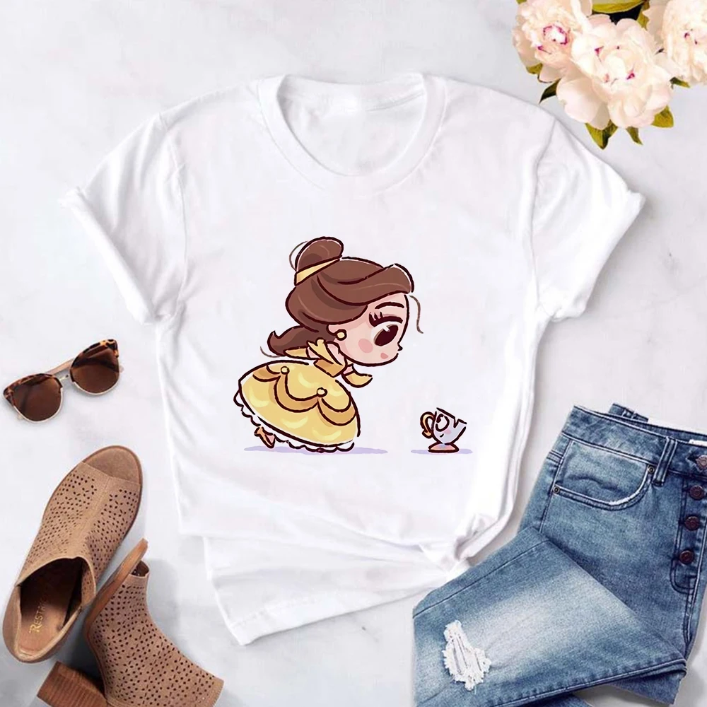 Princess Belle Beauty and the Beast T Shirt Cartoon Print Female Grunge Ulzzang Tshirt Funny Tops Shirts Fashion Cute Girls Tee
Princess Belle Beauty and the Beast T Shirt Cartoon Print Female Grunge Ulzzang Tshirt Funny Tops Shirts Fashion Cute Girls Tee