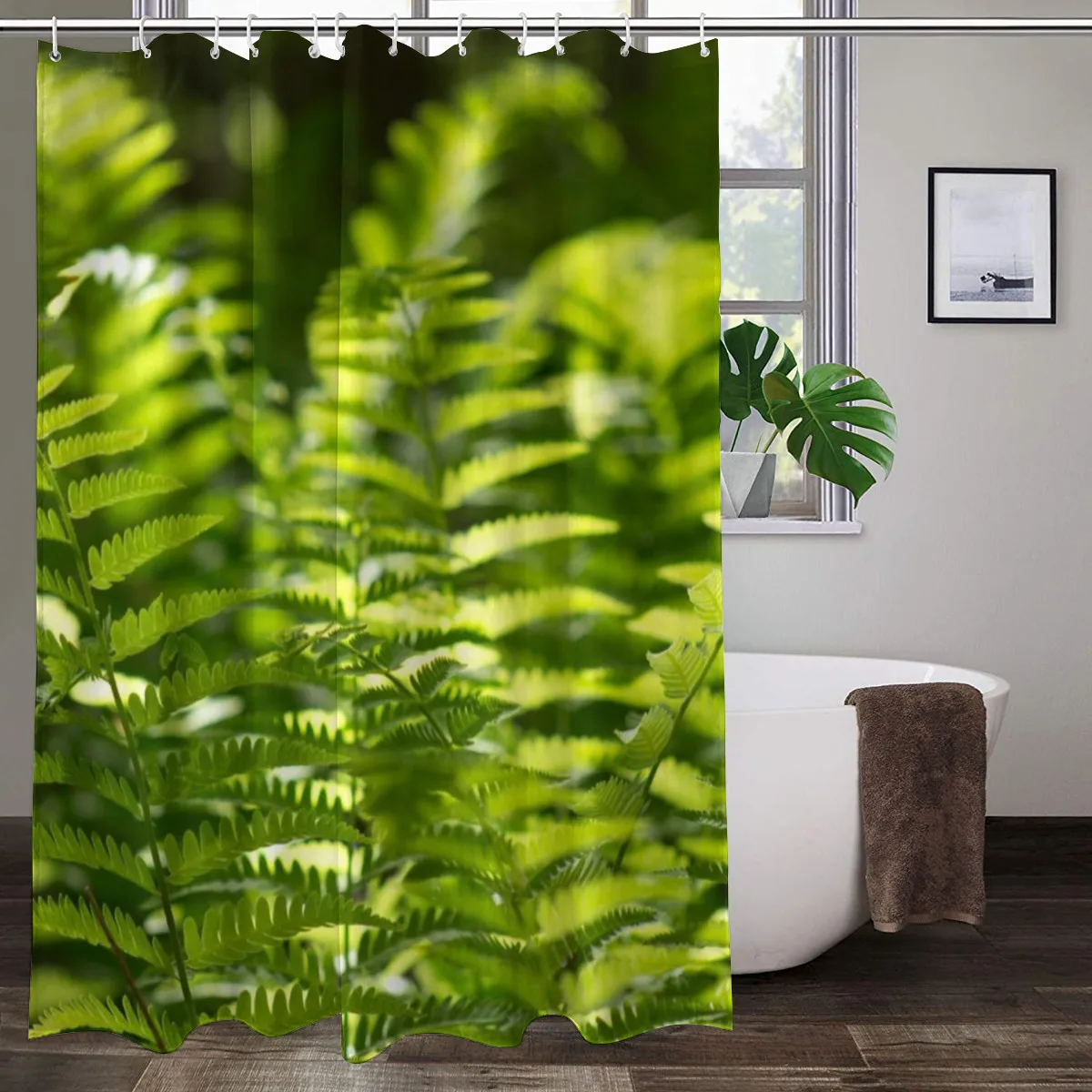 Green Tropical Plants Forest Shower Curtains Palm Tree Flower Bird Leaves 3d Printing Bathroom Decor Waterproof Bath Curtain Set
Green Tropical Plants Forest Shower Curtains Palm Tree Flower Bird Leaves 3d Printing Bathroom Decor Waterproof Bath Curtain Set
