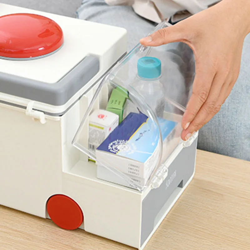 Home Care Medicine Box Portable Large First Aid Box Household Plastic Medicine Storage Box Holder Medicine Kits
Home Care Medicine Box Portable Large First Aid Box Household Plastic Medicine Storage Box Holder Medicine Kits