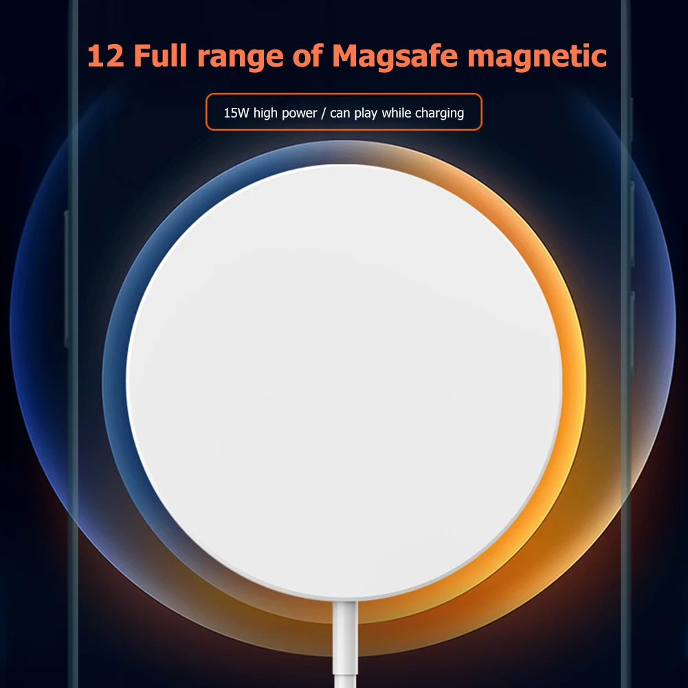 Betty Wireless Charger For iPhones Magnetic type c magsafing for IPhone 12 Pro Max 15W Qi Fast Charger Adapter Wireless Chargers
Betty Wireless Charger For iPhones Magnetic type c magsafing for IPhone 12 Pro Max 15W Qi Fast Charger Adapter Wireless Chargers