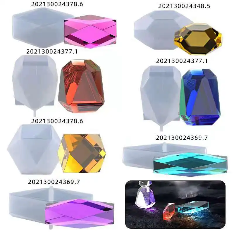 Diy Craft Multi-Diamond Crystal Stone Game Building Block Resin Silicone Mold Aromatherapy Perfume Wax Mold Home Accessories
Diy Craft Multi-Diamond Crystal Stone Game Building Block Resin Silicone Mold Aromatherapy Perfume Wax Mold Home Accessories