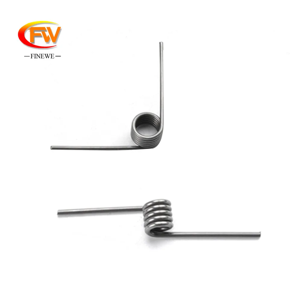 FINEWE Custom 5pcs/lot 2.5mm spring steel wire torsion spring 90/180 degree spring
FINEWE Custom 5pcs/lot 2.5mm spring steel wire torsion spring 90/180 degree spring