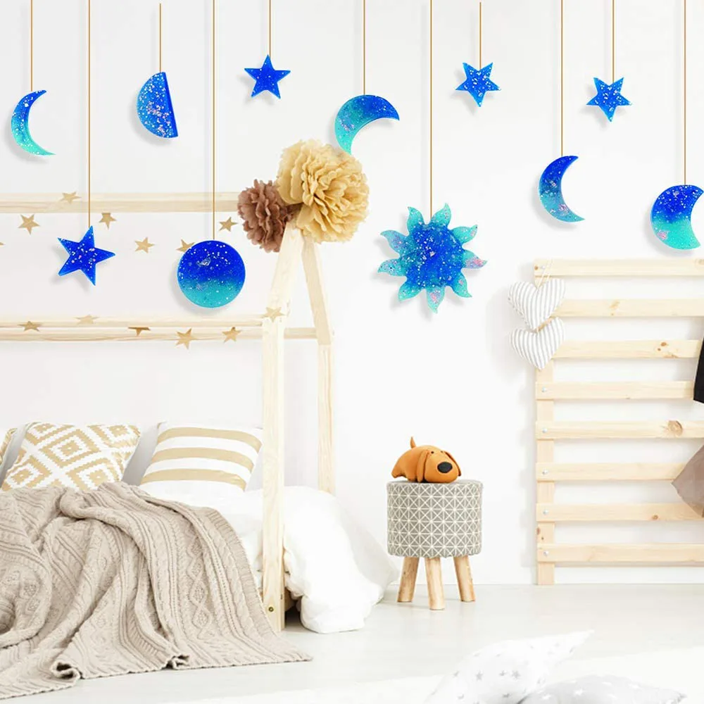 34pcs set latest style moon star epoxy resin mold silicone mold set UV resin DIY artist home decoration tools
34pcs set latest style moon star epoxy resin mold silicone mold set UV resin DIY artist home decoration tools