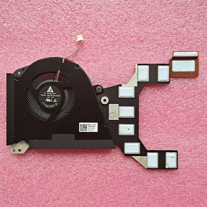 Новый для ASUS ROG GX501 GX501V графического процессора вентилятор охлаждения ND75C18-17C09 5V 
Новый для ASUS ROG GX501 GX501V графического процессора вентилятор охлаждения ND75C18-17C09 5V