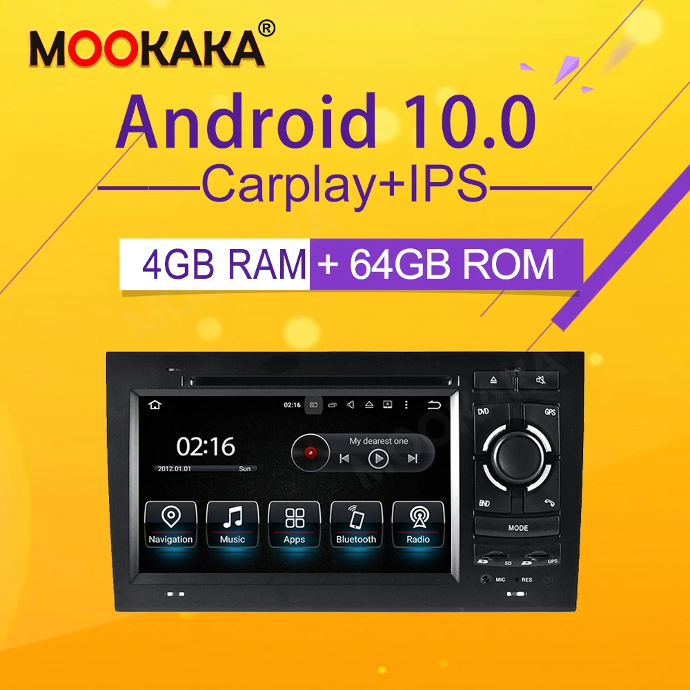 IPS Android 10.0 8+128G Car GPS Navigation For Audi A4 2002-2008 Radio Multimedia Auto Audio Stereo Recoder Headunit DSP Carplay
IPS Android 10.0 8+128G Car GPS Navigation For Audi A4 2002-2008 Radio Multimedia Auto Audio Stereo Recoder Headunit DSP Carplay