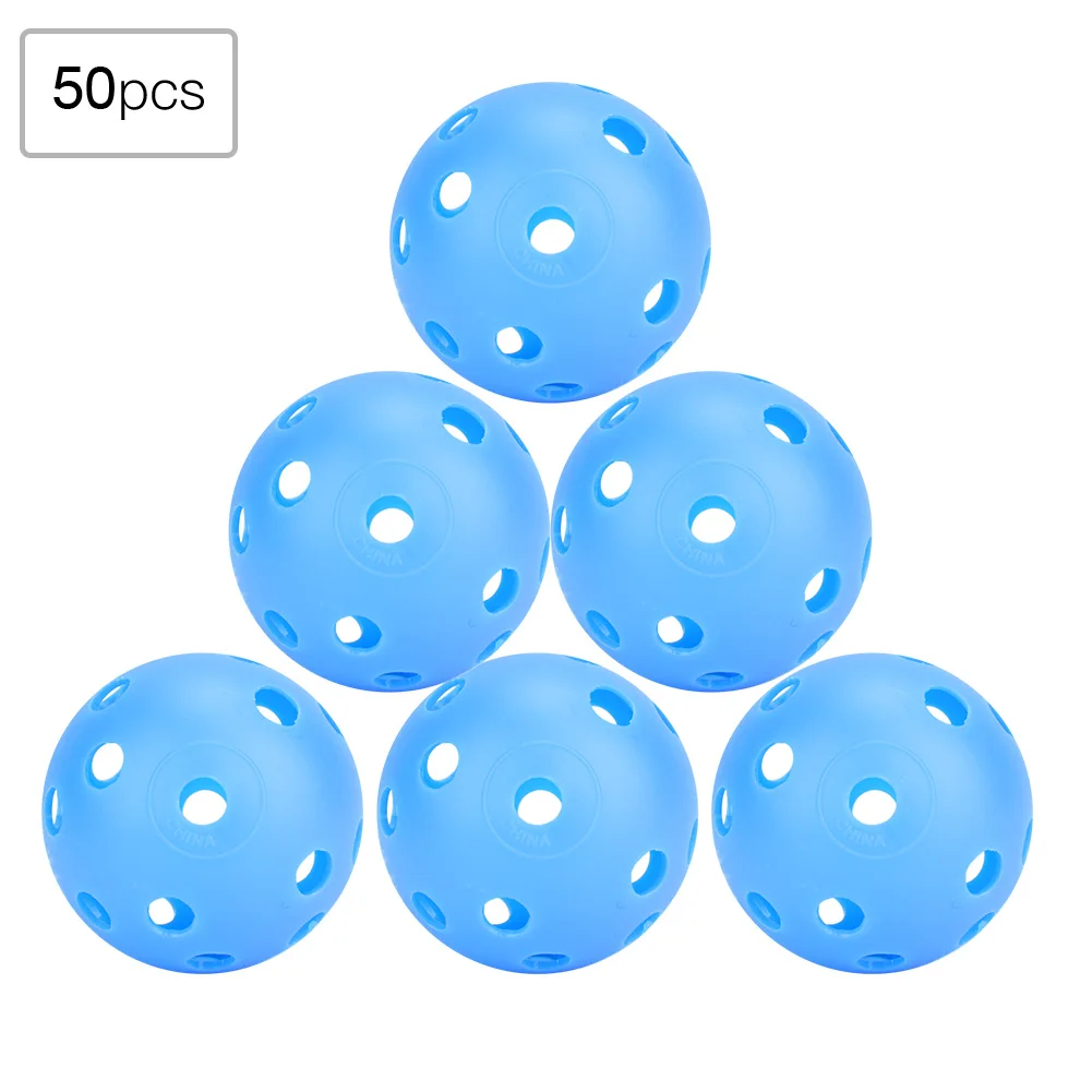 50pcs Solid Color Hollow Air Flow Golf Practice Balls Indoor Golf Balls for Children (Blue)
50pcs Solid Color Hollow Air Flow Golf Practice Balls Indoor Golf Balls for Children (Blue)