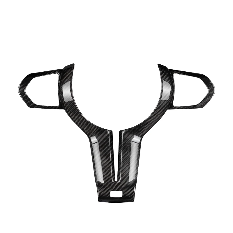 Black Dry carbon fiber Steering wheel trim cover Car interior Auto Parts For BMW M2 M3 M4 M5 M6 X5M X6M
Black Dry carbon fiber Steering wheel trim cover Car interior Auto Parts For BMW M2 M3 M4 M5 M6 X5M X6M