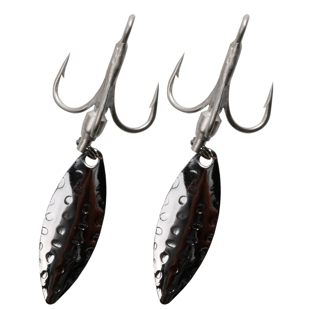 3Pcs Spinner Sequins Three Treble Fishing Hooks 4# 6# 8# Spoon Lure Rotating Metal Sequins Baits Wobbler Hight Carbon Steel
3Pcs Spinner Sequins Three Treble Fishing Hooks 4# 6# 8# Spoon Lure Rotating Metal Sequins Baits Wobbler Hight Carbon Steel