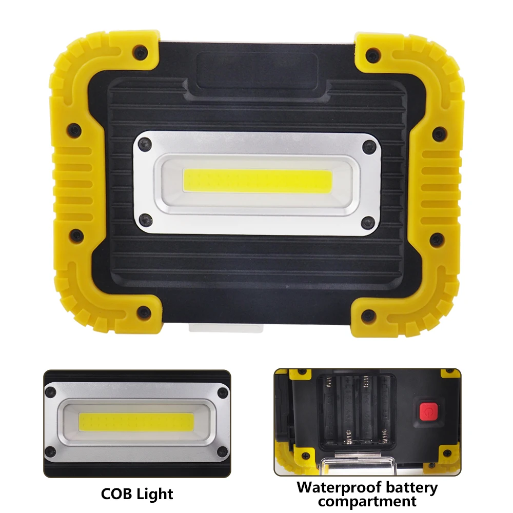 Super Bright Work Light LED Searchlight Spotlight Waterproof Work Lamp Emergency Light Long Range Camping Light
Super Bright Work Light LED Searchlight Spotlight Waterproof Work Lamp Emergency Light Long Range Camping Light
