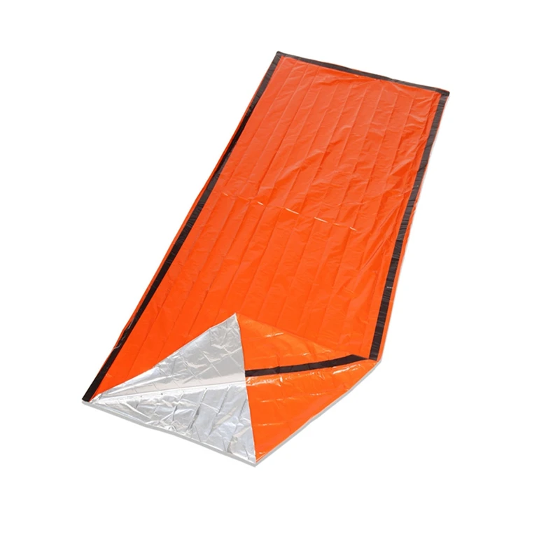 New Emergency Sleeping Bag Emergency First Aid Sleeping Bag PE Aluminum Film Tent For Outdoor Camping and Hiking Sun Protection 
New Emergency Sleeping Bag Emergency First Aid Sleeping Bag PE Aluminum Film Tent For Outdoor Camping and Hiking Sun Protection