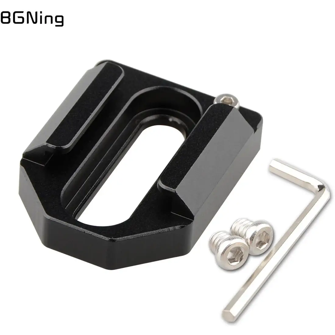 BGNing Cold Shoe Mount Bracket Adapter Sliding Board with 1/4 screws for DSLR Cameras LED Flash Light Monitor Photography
BGNing Cold Shoe Mount Bracket Adapter Sliding Board with 1/4 screws for DSLR Cameras LED Flash Light Monitor Photography