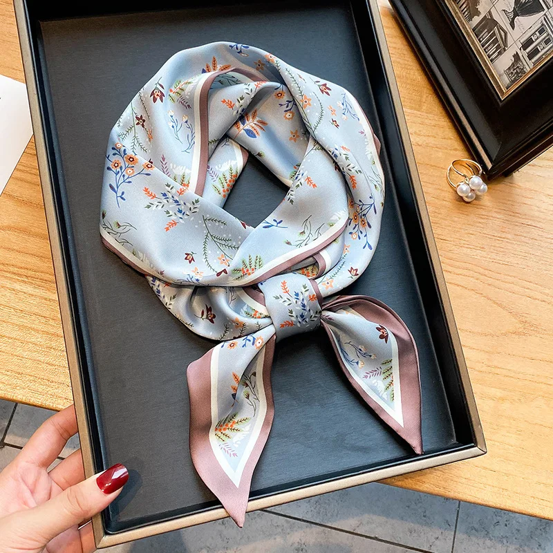 New silk scarves hair ribbon hairband women skinny scarf Summer long fashion female Neck Brand Office Printing Handkerchief
New silk scarves hair ribbon hairband women skinny scarf Summer long fashion female Neck Brand Office Printing Handkerchief
