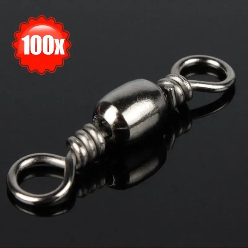 100pcs #6 Barrel Swivel Strong Fishing Line Connector Pin Solid Rings New Sent Fishing Tackle Connector Solid Ring Lure
100pcs #6 Barrel Swivel Strong Fishing Line Connector Pin Solid Rings New Sent Fishing Tackle Connector Solid Ring Lure