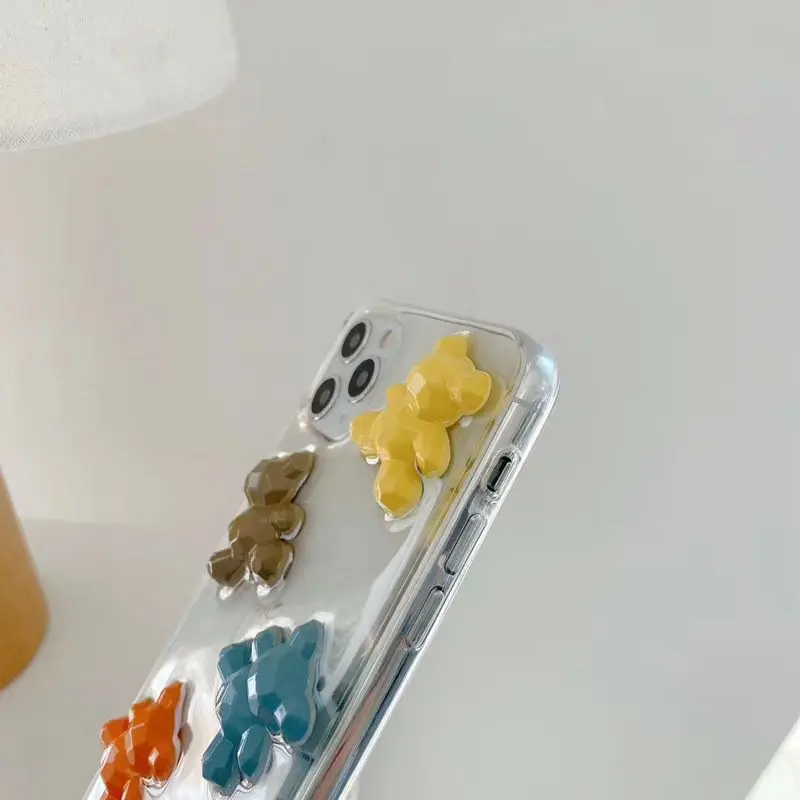 Suitable for iPhone 11 color bear iPhone nxr / 7plus transparent soft shell
Suitable for iPhone 11 color bear iPhone nxr / 7plus transparent soft shell