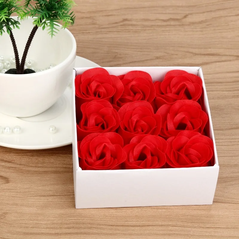 Rose Soap Flower Case Heart Scented Bath Body Petal Rose Flower Soap Wedding Gift Best Decoration Case Festival Box #40
Rose Soap Flower Case Heart Scented Bath Body Petal Rose Flower Soap Wedding Gift Best Decoration Case Festival Box #40