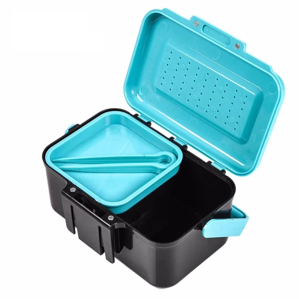 ABS Plastic Fishing Box Fishing Bait Case Earthworm Worm Lure Tackle Storage Box Portable Live Bait Storage Box
ABS Plastic Fishing Box Fishing Bait Case Earthworm Worm Lure Tackle Storage Box Portable Live Bait Storage Box