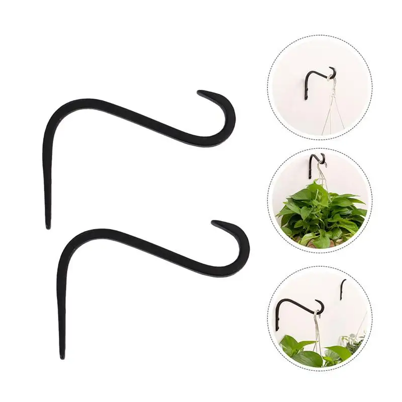 2pcs Wall-mounted Flowerpot Hangers Practical Flowerpot Brackets for Garden Home
2pcs Wall-mounted Flowerpot Hangers Practical Flowerpot Brackets for Garden Home