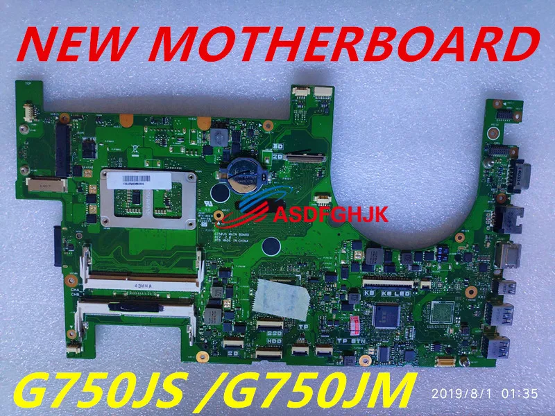 G750JS motherboard With i7-4700HQ CPU 2D mainboard for ASUS G750J G750JS laptop motherboard MAIN BOARD 60NB04M0-MB1130
G750JS motherboard With i7-4700HQ CPU 2D mainboard for ASUS G750J G750JS laptop motherboard MAIN BOARD 60NB04M0-MB1130