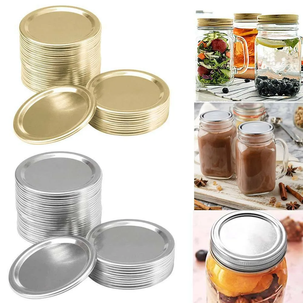 20Pc Regular Mouth 70MM Jar Canning Lids Reusable Leak Proof Split-Type Silver Lid With Silicone Seals Rings For Canning Tool
20Pc Regular Mouth 70MM Jar Canning Lids Reusable Leak Proof Split-Type Silver Lid With Silicone Seals Rings For Canning Tool
