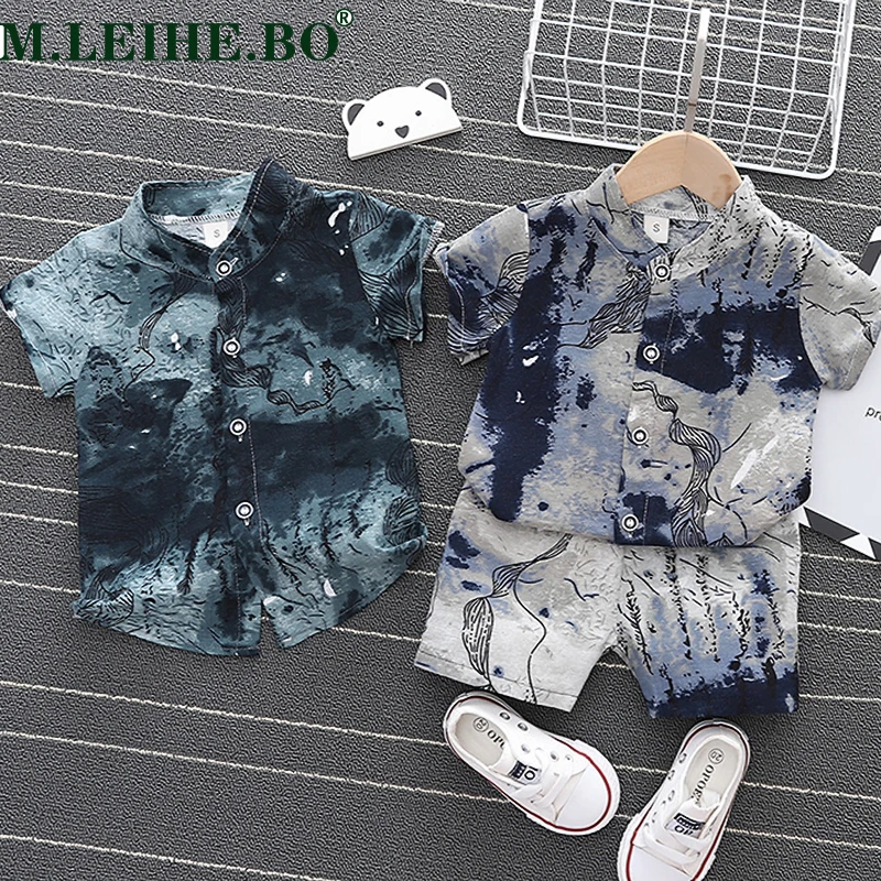 New Summer Baby Clothes Suit Children Fashion Boys Girls Floral T-Shirt Shorts 2Pcs/set Toddler Casual Clothing Kids Tracksuits
New Summer Baby Clothes Suit Children Fashion Boys Girls Floral T-Shirt Shorts 2Pcs/set Toddler Casual Clothing Kids Tracksuits