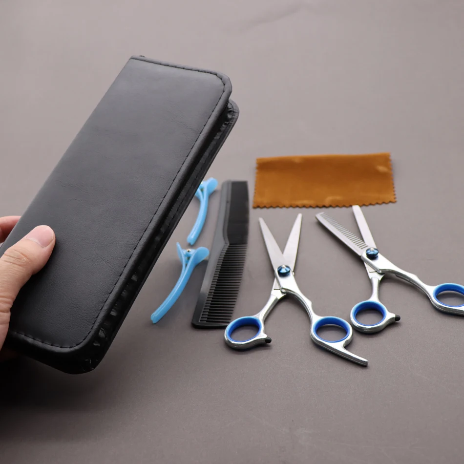 7pcs/set 6.0 Professional Hairdressing Scissors Professional Barber Scissors Set Hair Cutting Shears Scissor Haircut
7pcs/set 6.0 Professional Hairdressing Scissors Professional Barber Scissors Set Hair Cutting Shears Scissor Haircut