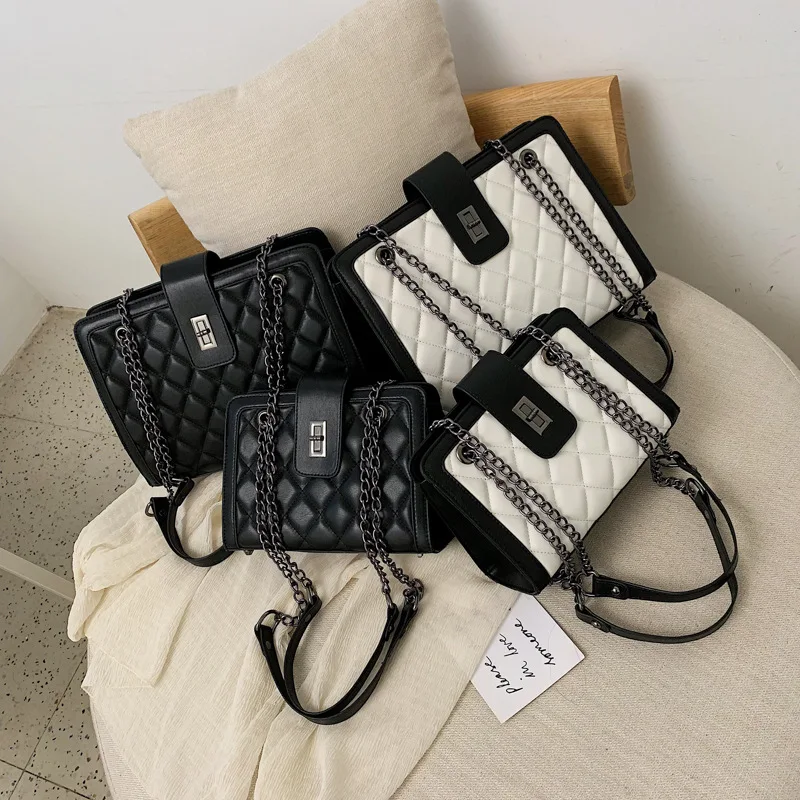 Women Leather Handbags Vintage Female Shoulder Bag Ladies Desinger Large Tote Bags for Girl Crossbody Bags Black Bag bolso mujer
Women Leather Handbags Vintage Female Shoulder Bag Ladies Desinger Large Tote Bags for Girl Crossbody Bags Black Bag bolso mujer