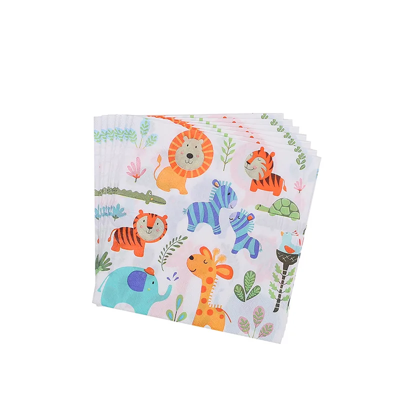 Tropical rainforest jungle animal kids boy birthday holiday party props paper cups dinner plates tablecloth decoration supplies
Tropical rainforest jungle animal kids boy birthday holiday party props paper cups dinner plates tablecloth decoration supplies