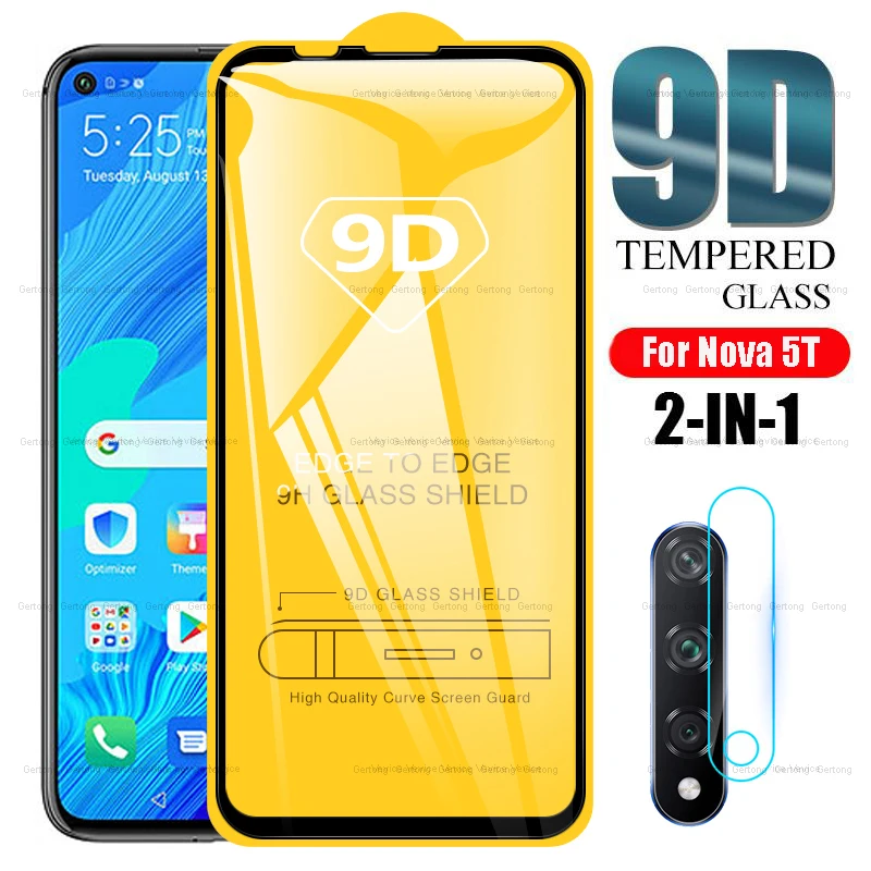 2 в 1 объектив камеры протектор экрана из закаленного стекла для Huawei Nova/5 T 5 t YAL L21 6 26