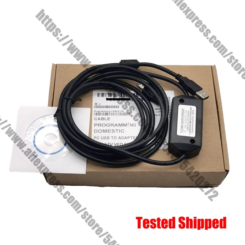 TCSMCNAM3M002P TV Inverter / LXM Servo Debug Programming Cable for ATV12 ATV312 ATV32 ATV61 ATV71 series
TCSMCNAM3M002P TV Inverter / LXM Servo Debug Programming Cable for ATV12 ATV312 ATV32 ATV61 ATV71 series