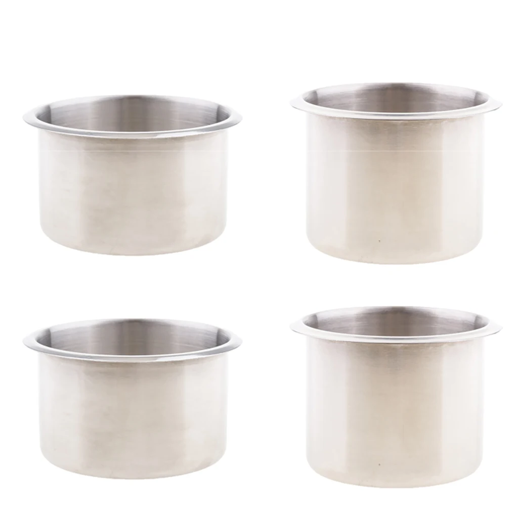 4x Stainless Steel Recessed Cup Drink Holder for RV Boat Marine Camper Trailer Motorhome 90x55mm & 68x55mm
4x Stainless Steel Recessed Cup Drink Holder for RV Boat Marine Camper Trailer Motorhome 90x55mm & 68x55mm