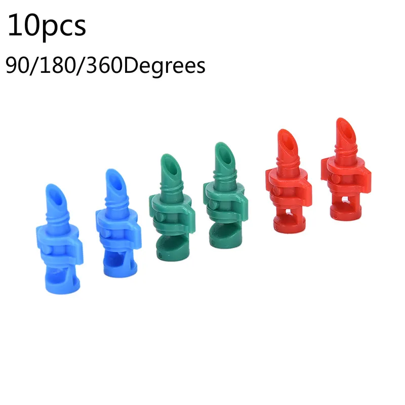 10Pcs Nozzle Green 180 Degrees/red 360 Degrees/blue 90 Degrees Machine Hydroponic Garden Watering Systems Refraction Atomization
10Pcs Nozzle Green 180 Degrees/red 360 Degrees/blue 90 Degrees Machine Hydroponic Garden Watering Systems Refraction Atomization