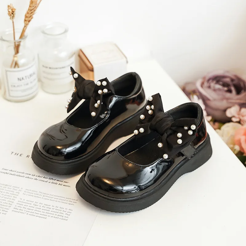 Children Shoes Girls Princess Shoes Spring and Autumn 2022 New Black Girl Leather Shoes School Performance Shoes Pearl Sweet
Children Shoes Girls Princess Shoes Spring and Autumn 2022 New Black Girl Leather Shoes School Performance Shoes Pearl Sweet