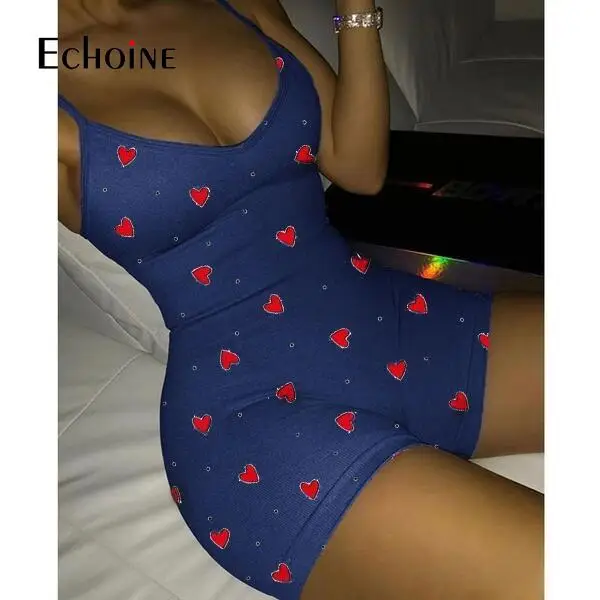 Echoine 2021 Women Sexy adult Onesies Jumpsuit Sleepwear Print Spaghetti Shorts V Neck Bodycon Bodysuit pajama romper teen girls
Echoine 2021 Women Sexy adult Onesies Jumpsuit Sleepwear Print Spaghetti Shorts V Neck Bodycon Bodysuit pajama romper teen girls