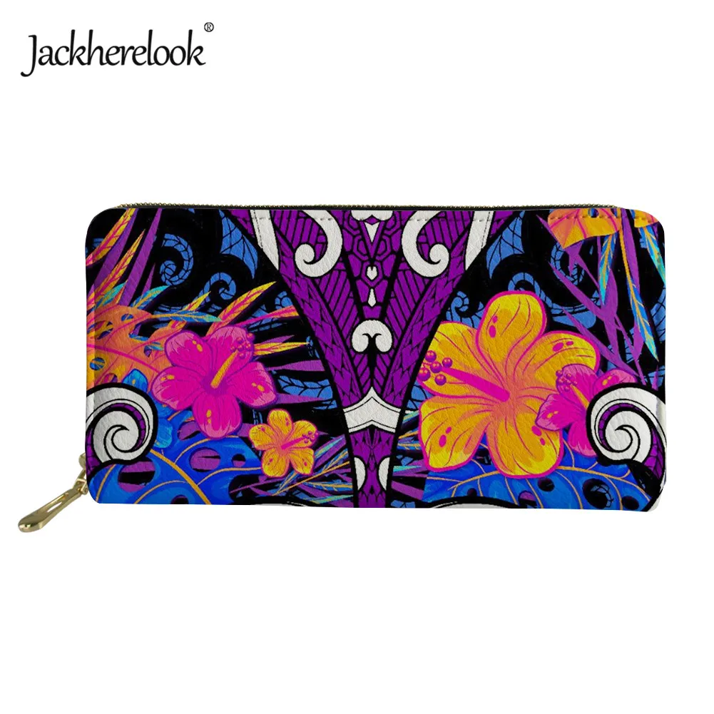 Jackherelook Hibiscus Plumeria Polynesian Pattern Women Clutch Wallet Card Holders Leather Long Section Money Pocket Phone Case
Jackherelook Hibiscus Plumeria Polynesian Pattern Women Clutch Wallet Card Holders Leather Long Section Money Pocket Phone Case