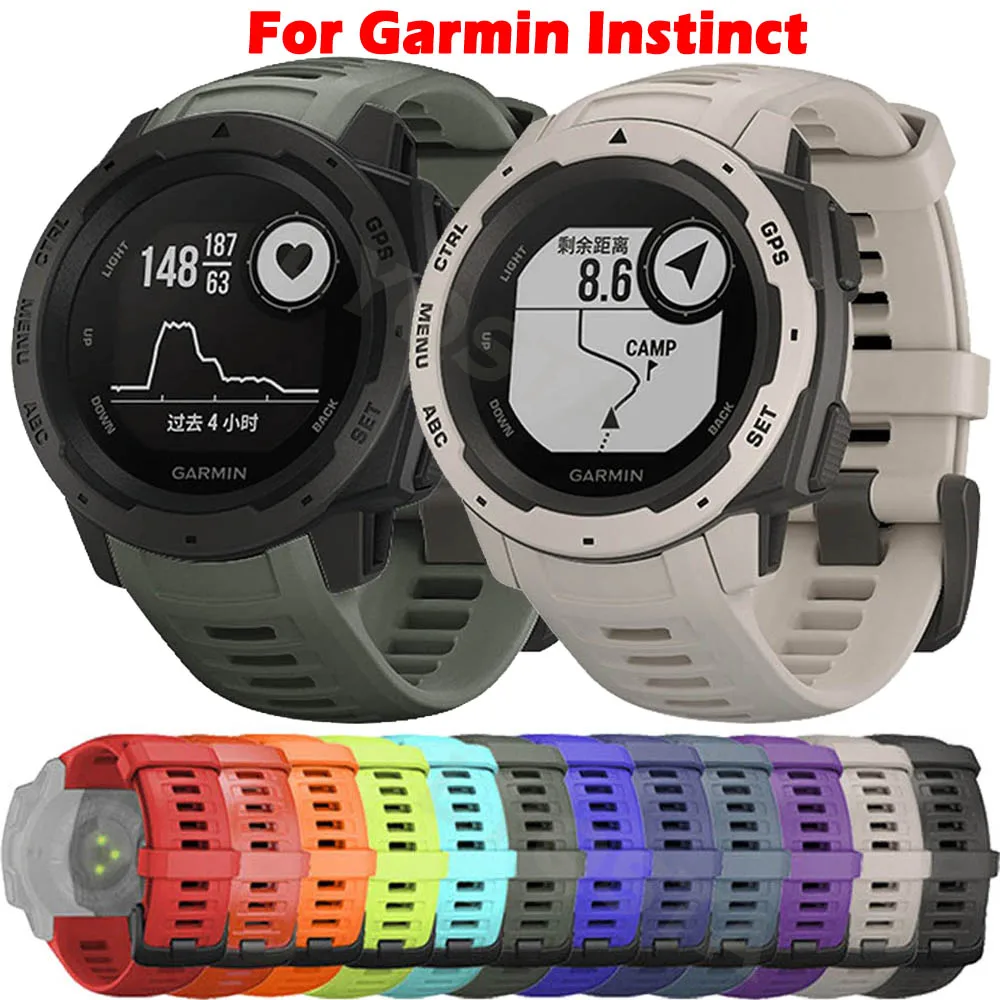 22mm Silicone Watchband Strap For Garmin Instinct Smart Watch Band Replacement Bracelet Wriststrap For Garmin Instinct Correa
22mm Silicone Watchband Strap For Garmin Instinct Smart Watch Band Replacement Bracelet Wriststrap For Garmin Instinct Correa