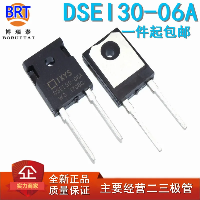 10pcs/lot DSEI30-06A DSEI30-06 Fast-Recovery Diode to-247 New off-the-Shelf
10pcs/lot DSEI30-06A DSEI30-06 Fast-Recovery Diode to-247 New off-the-Shelf