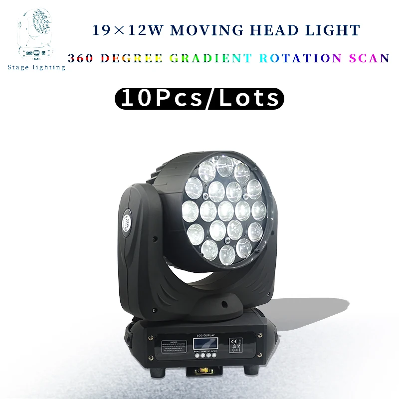 10pcs/lots 19x15w RGBW 4in1 Moving Head Light Zoom Light Wall Wash light With Circle Control Function Wedding Show Stage Light
10pcs/lots 19x15w RGBW 4in1 Moving Head Light Zoom Light Wall Wash light With Circle Control Function Wedding Show Stage Light