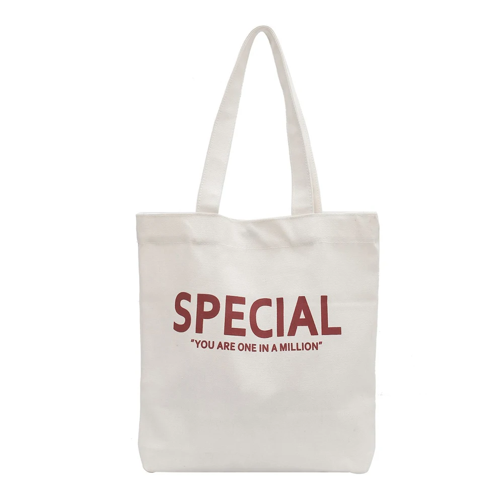 Ladies Stylish Letters Printing Canvas Underarm Shoulder Bags Women Fashion Large Capacity Handbags Shopping Bag
Ladies Stylish Letters Printing Canvas Underarm Shoulder Bags Women Fashion Large Capacity Handbags Shopping Bag