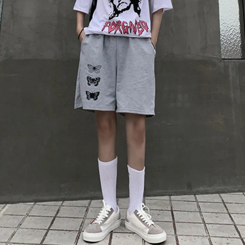 Women Summer print Shorts Harajuku Simple Ins Trendy All-match Students Chic Skinny Solid Wide-leg Knee-length Plus Size Shorts
Women Summer print Shorts Harajuku Simple Ins Trendy All-match Students Chic Skinny Solid Wide-leg Knee-length Plus Size Shorts