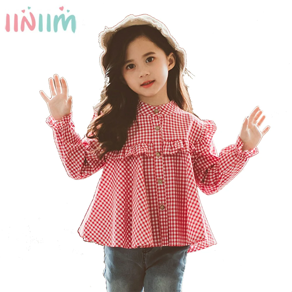 2021 Kids Girls Spring Autumn Clothing Long Sleeve T-Shirt Ruffle Lace Blouse Warm Tops Plaid Pullovers Shirt Top Outfit Casual
2021 Kids Girls Spring Autumn Clothing Long Sleeve T-Shirt Ruffle Lace Blouse Warm Tops Plaid Pullovers Shirt Top Outfit Casual